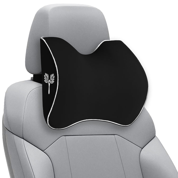 Memory Foam Car Orthopedic Neck Pillow Headrest Neck And Lumbar