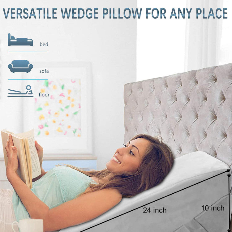 10 inch outlet wedge pillow