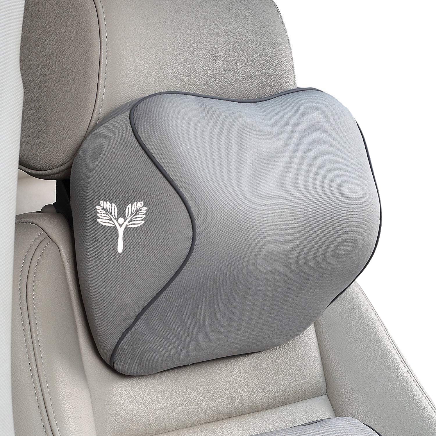 Large Car Headrest Memory Foam Neckrest Pillow (13 cm/5.11 inch Thic –  Grin Health